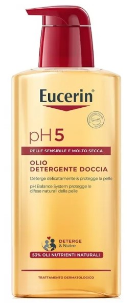 Eucerin pH5 - olio detergente per la doccia